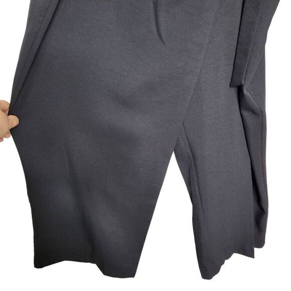 City Chic Wrap Up Cropped Black Pants Size XXL/24 - Picture 6 of 12